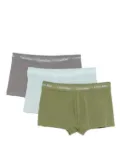 Calvin Klein Underwear logo-waistband boxers (pack of three) - Green
