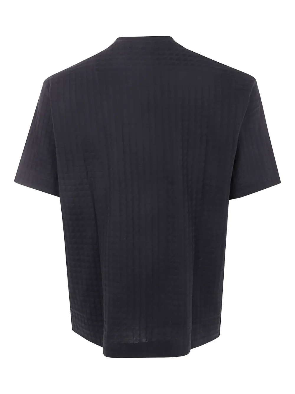 Emporio Armani textured T-shirt | T-Shirts | Image 2