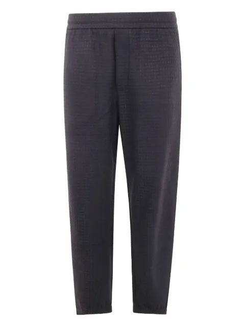 Emporio Armani textured trousers