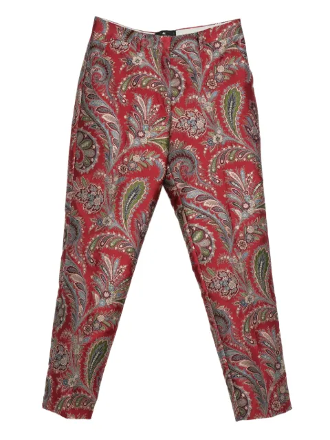 ETRO paisley-pattern trousers