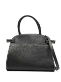 GIANNI CHIARINI Farah grained-leather tote bag - Black