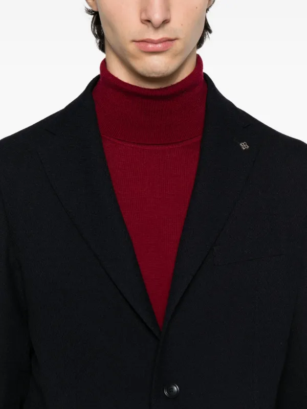 Tagliatore ボタン ウールジャケット | ブルー | FARFETCH JP