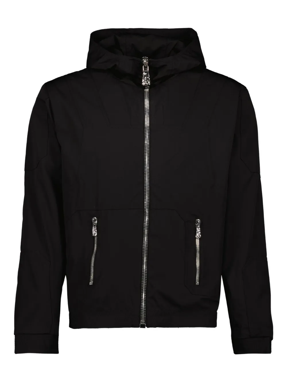 L8 Studio hooded zip-front jacket | Black | Image 1