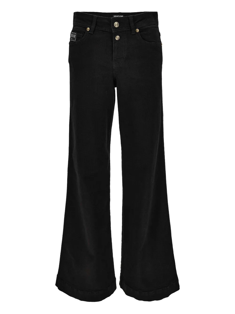 Versace Jeans Couture logo-plaque jeans | Black | Image 1