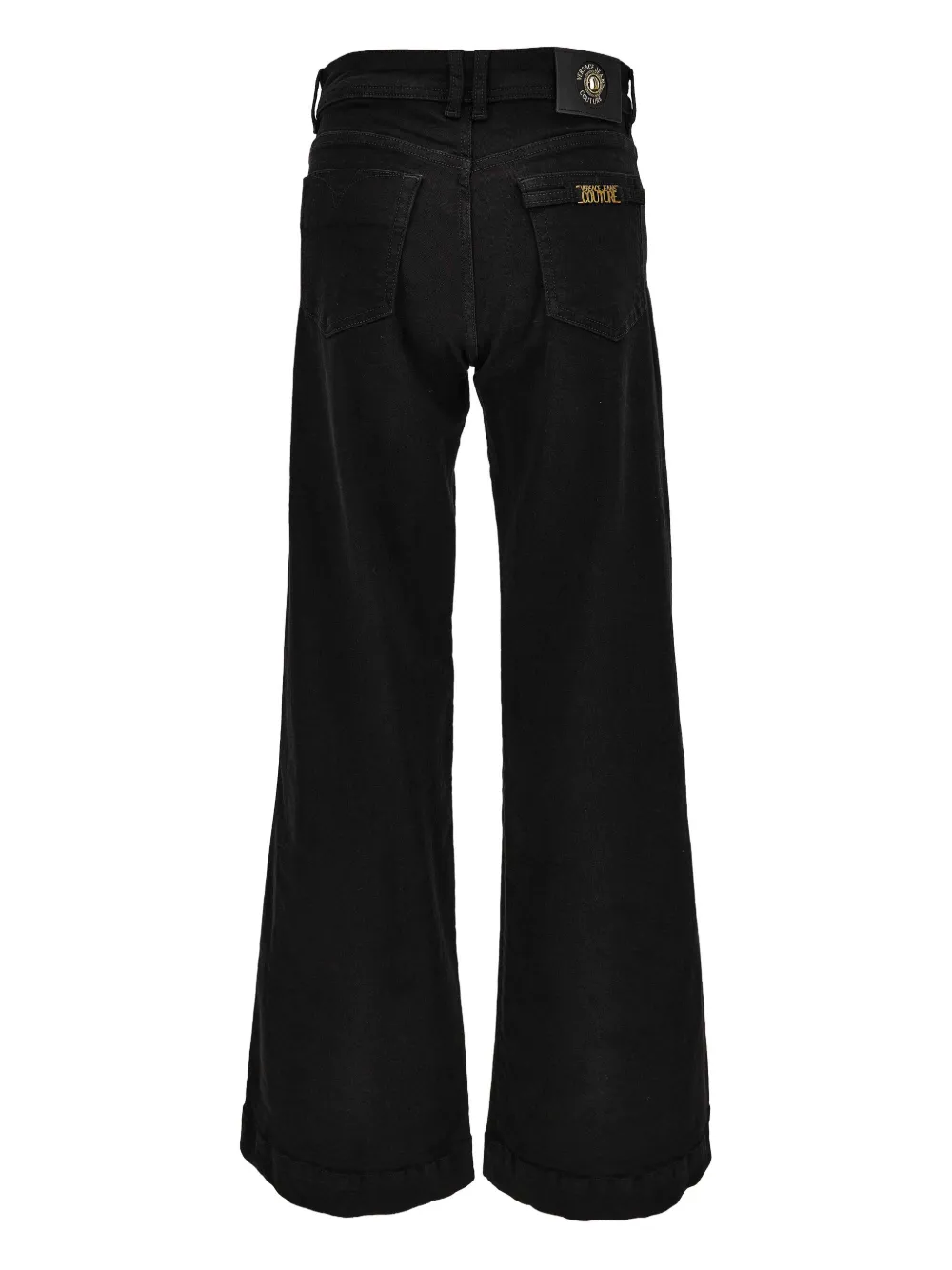 Versace Jeans Couture logo-plaque jeans - Zwart
