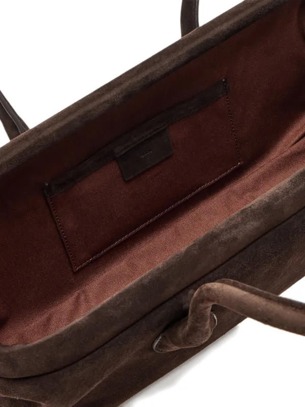 Osoi Suede top-handle Shoulder Bag | Brown | FARFETCH