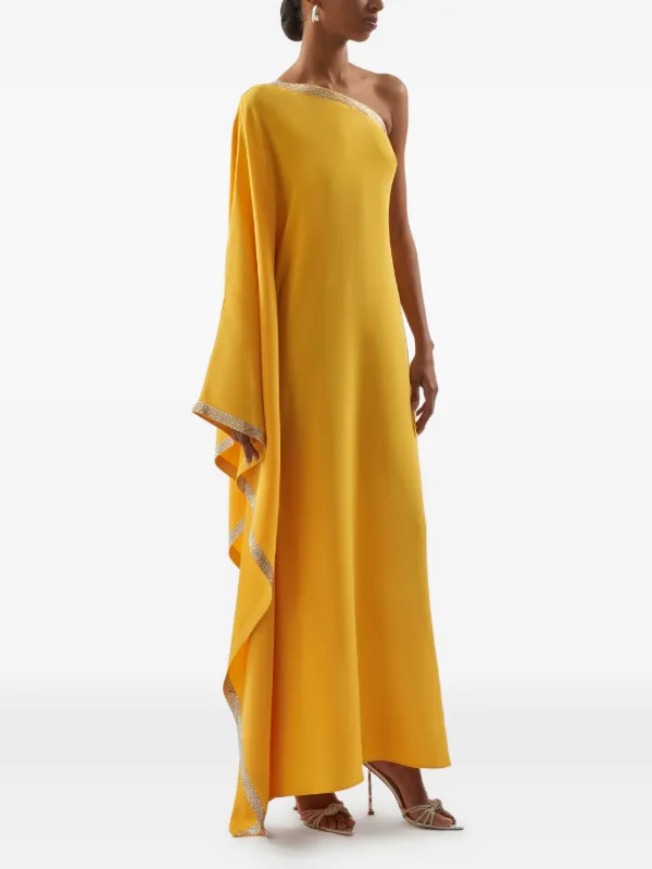 taller marmo orange dress Taller Marmo - Orange dress with fringe CORE03