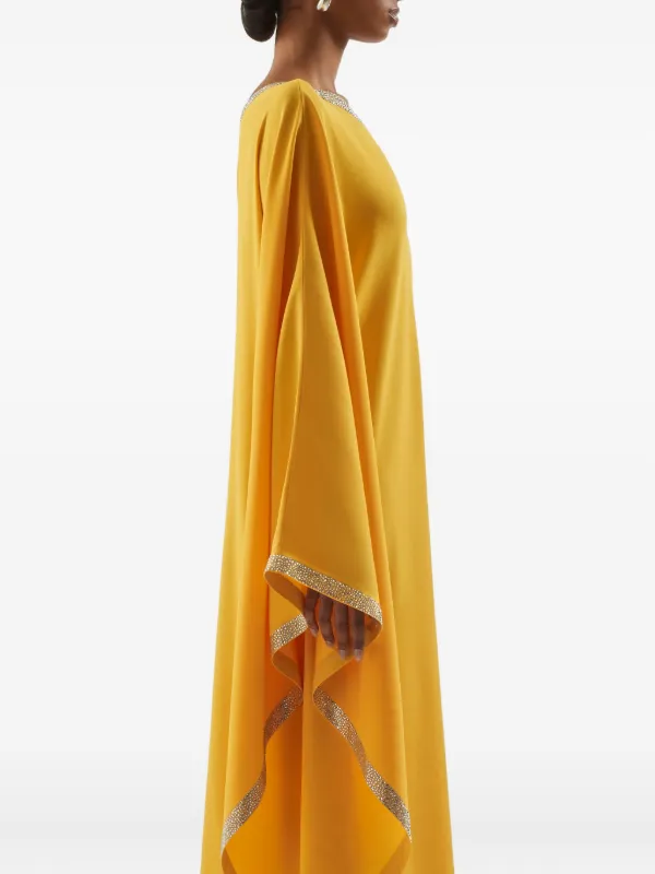 open lace back dress new TALLER MARMO PRE Dresses Orange exclusive offer at Urbanheer main image 1