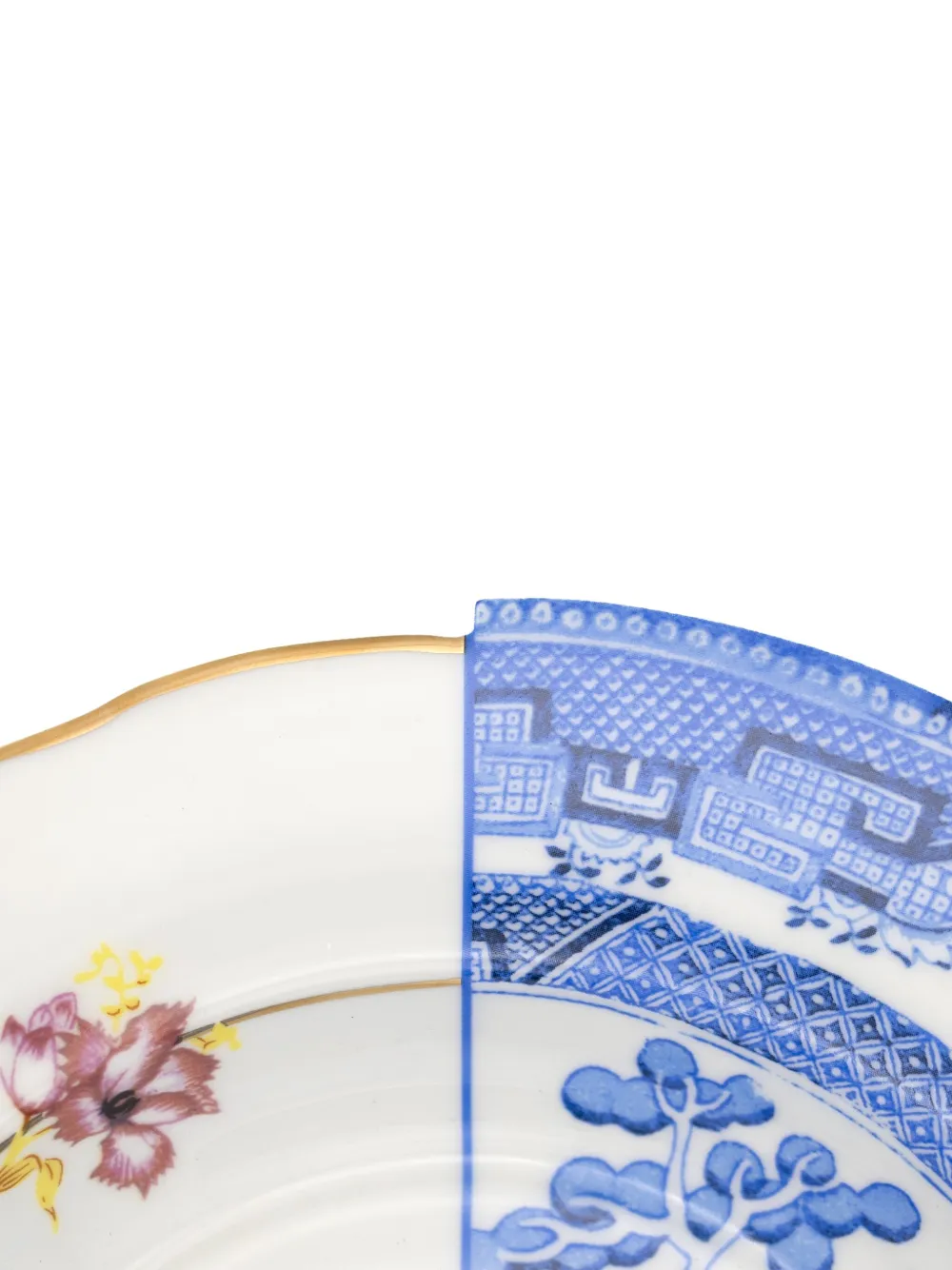 Seletti Floral-patterned Plate In Multi