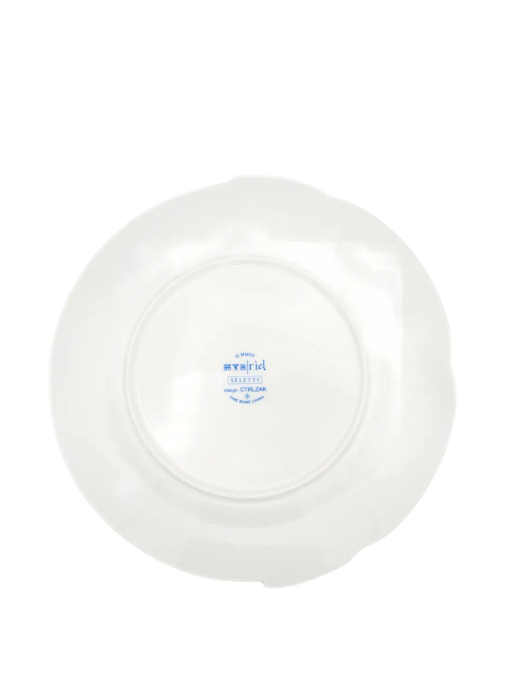 Seletti Floral-patterned Plate In Multi