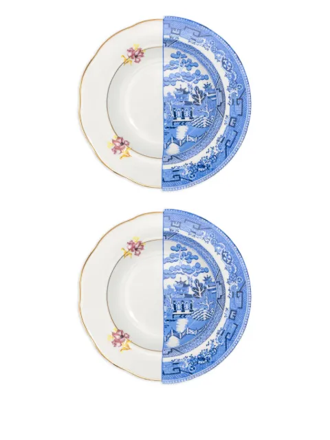 Seletti floral-patterned plate