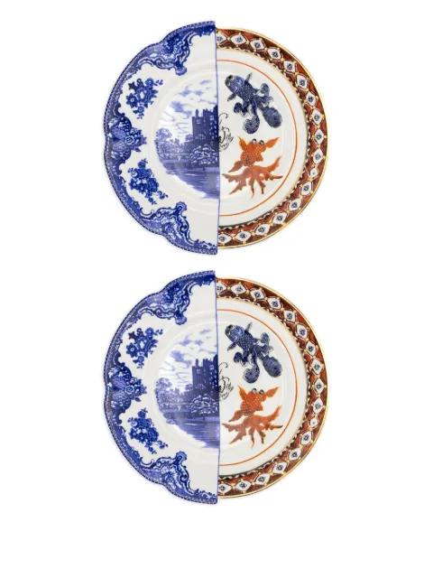 Seletti goldfish castle plate