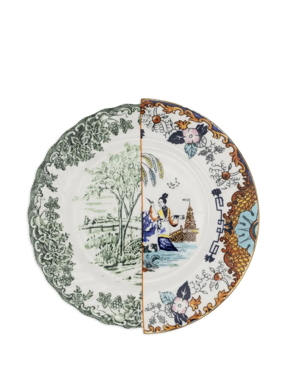 Seletti oriental-floral plates | Tableware | Image 2