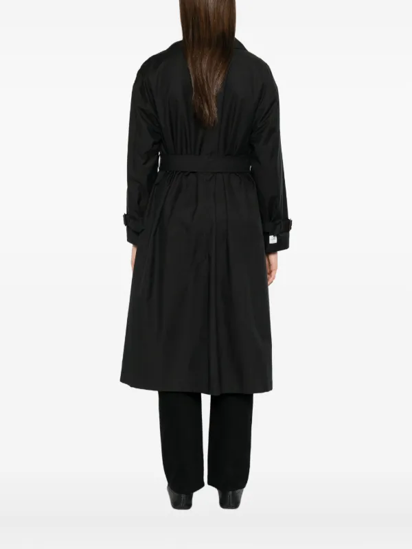 【送料&関税込】Max Mara Double-breasted Belted Coat Max Mara double-breasted Belted Coat | Black | FARFETCH