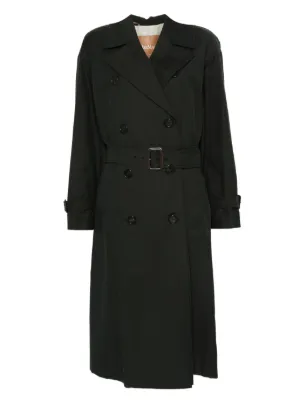 Miu Miu double-breasted Wool Coat | Blue | FARFETCH UK