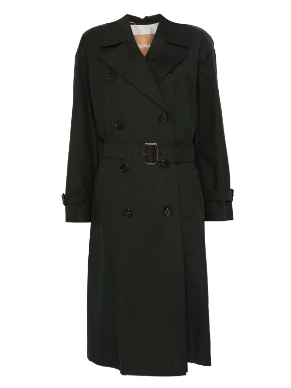 【送料&関税込】Max Mara Double-breasted Belted Coat Max Mara Madame Double Breasted Wool & Cashmere Belted Coat