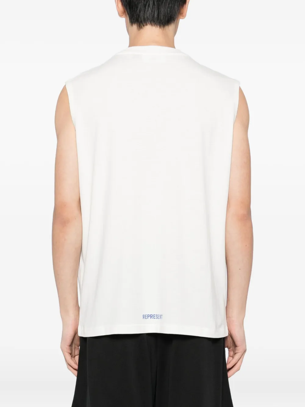 Represent Competition Department Tank Top In Metallic