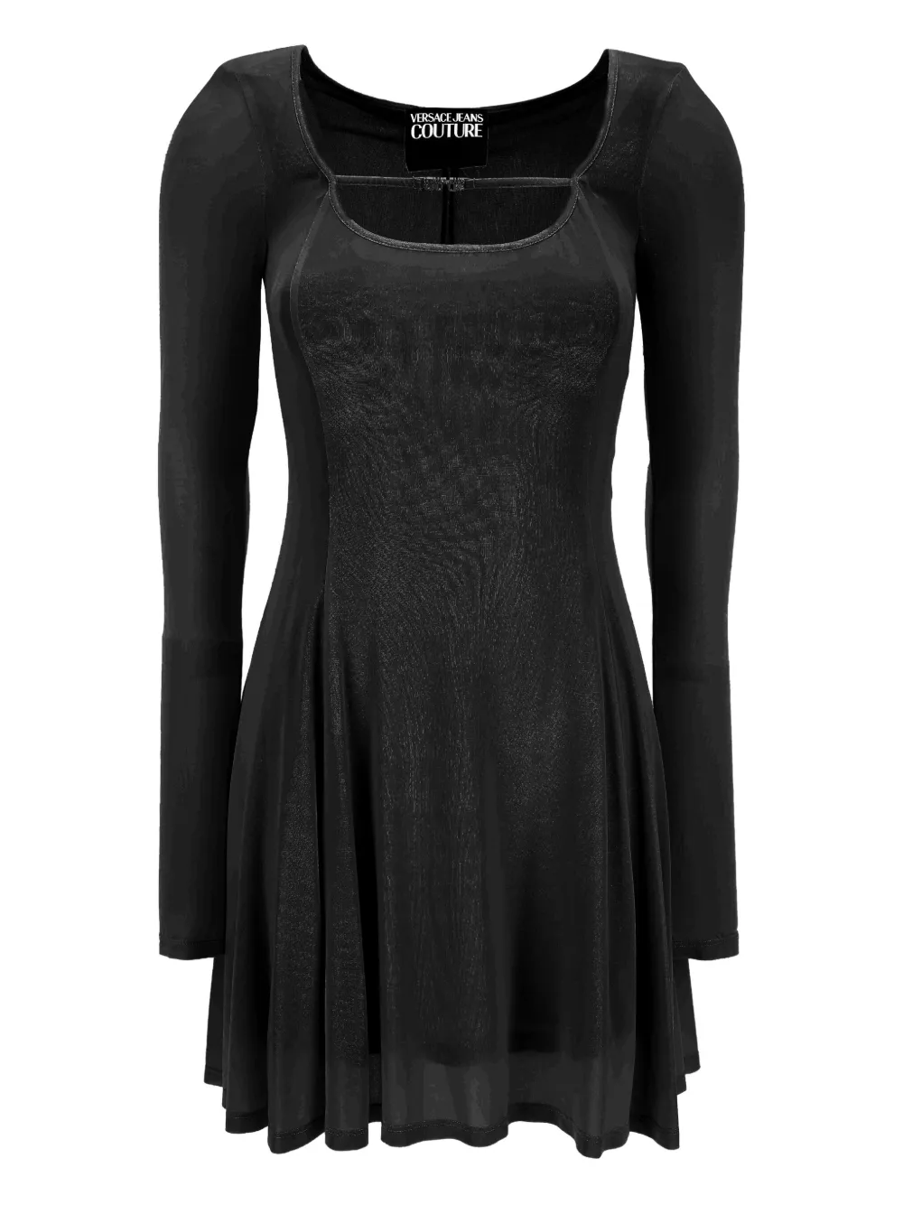 Versace Jeans Couture scoop-neck skater dress | Black | Image 1