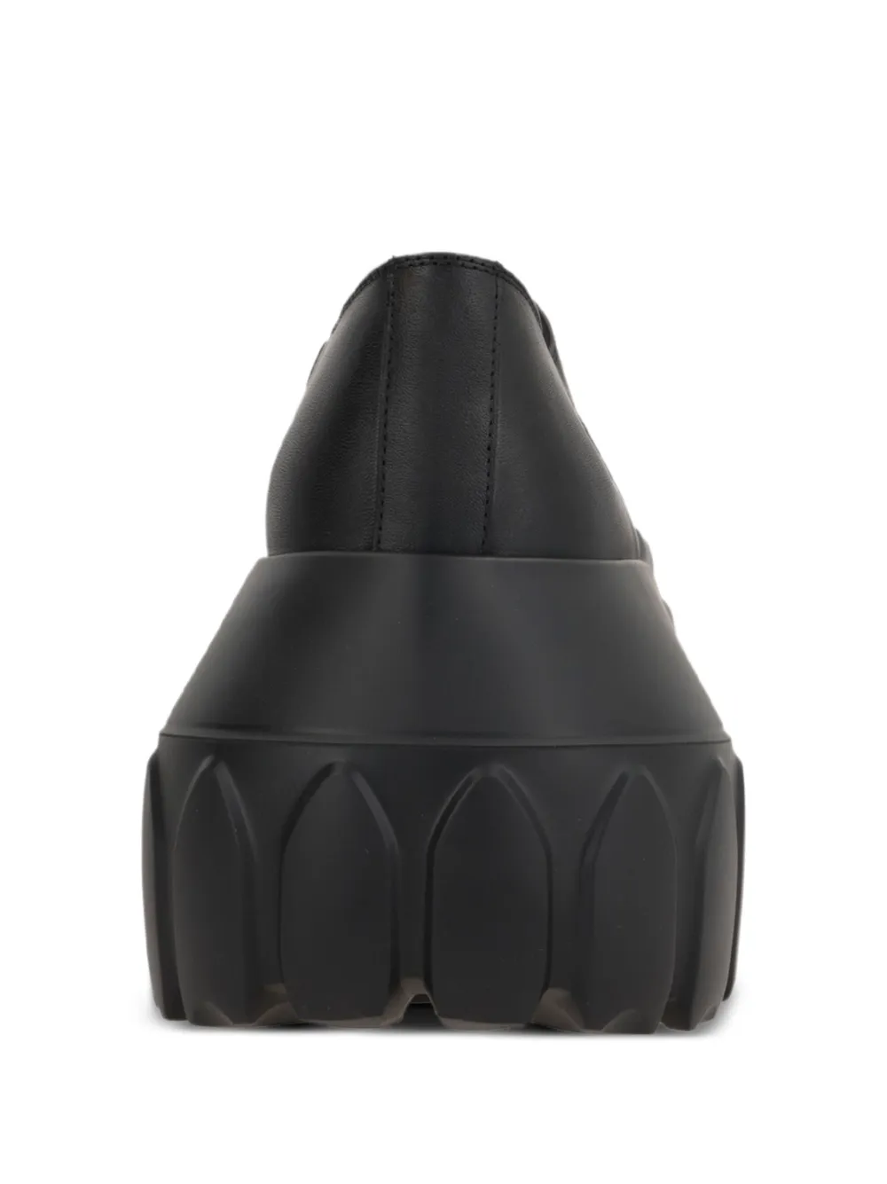 Rick Owens Loafers met plateauzool Zwart