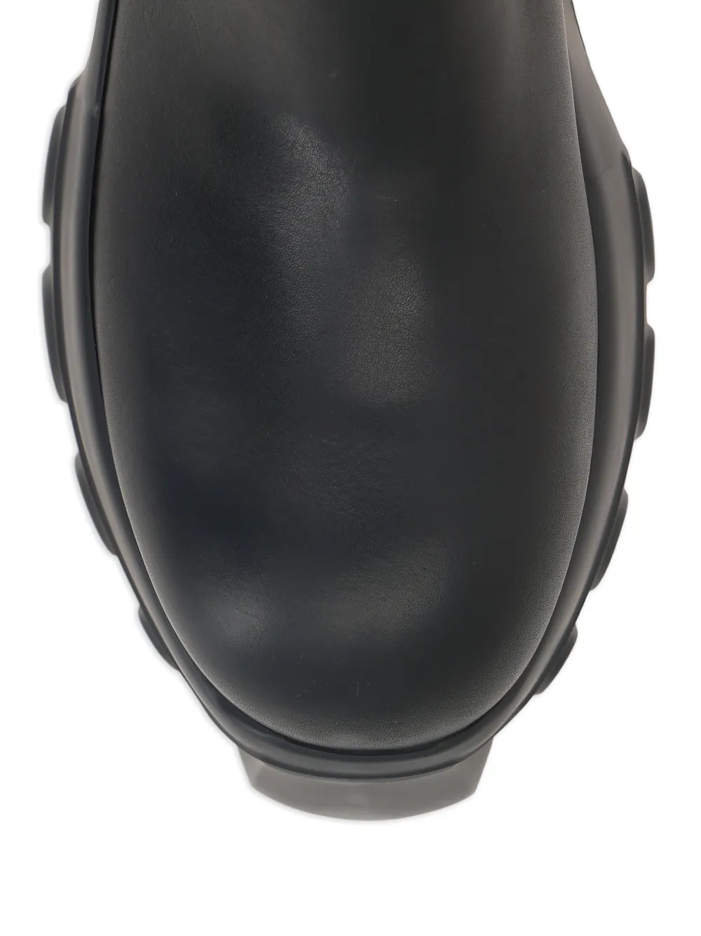 Rick Owens Loafers met plateauzool Zwart
