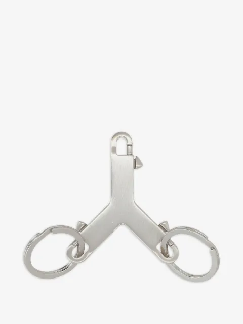 Rick Owens 더블 링 키체인