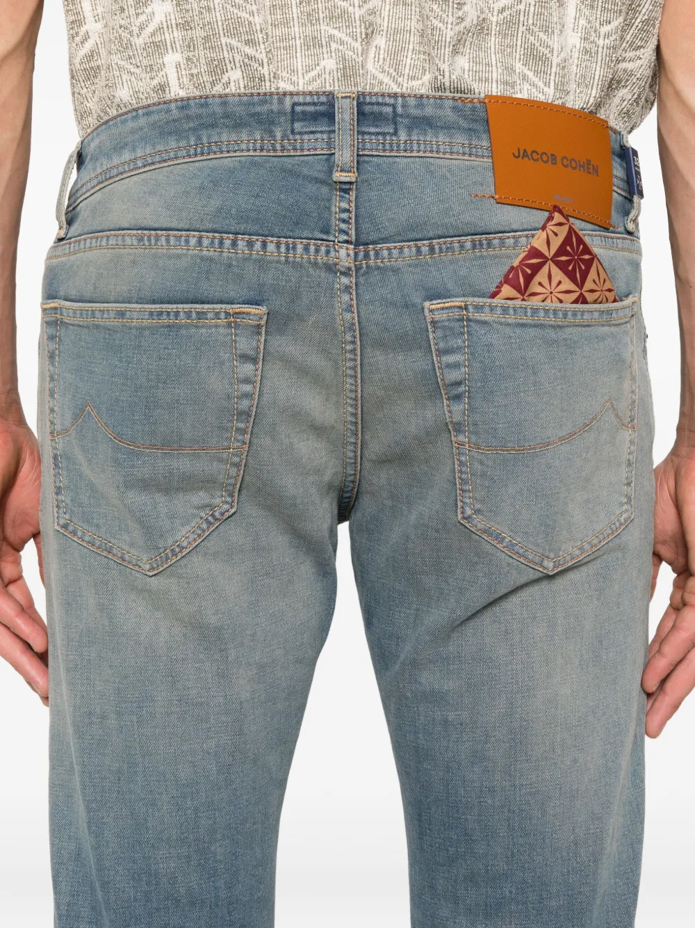 Jacob Cohën Straight jeans Blauw