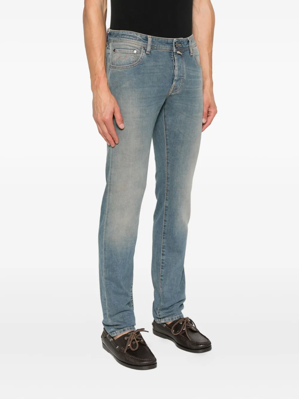 Jacob Cohën Straight jeans Blauw
