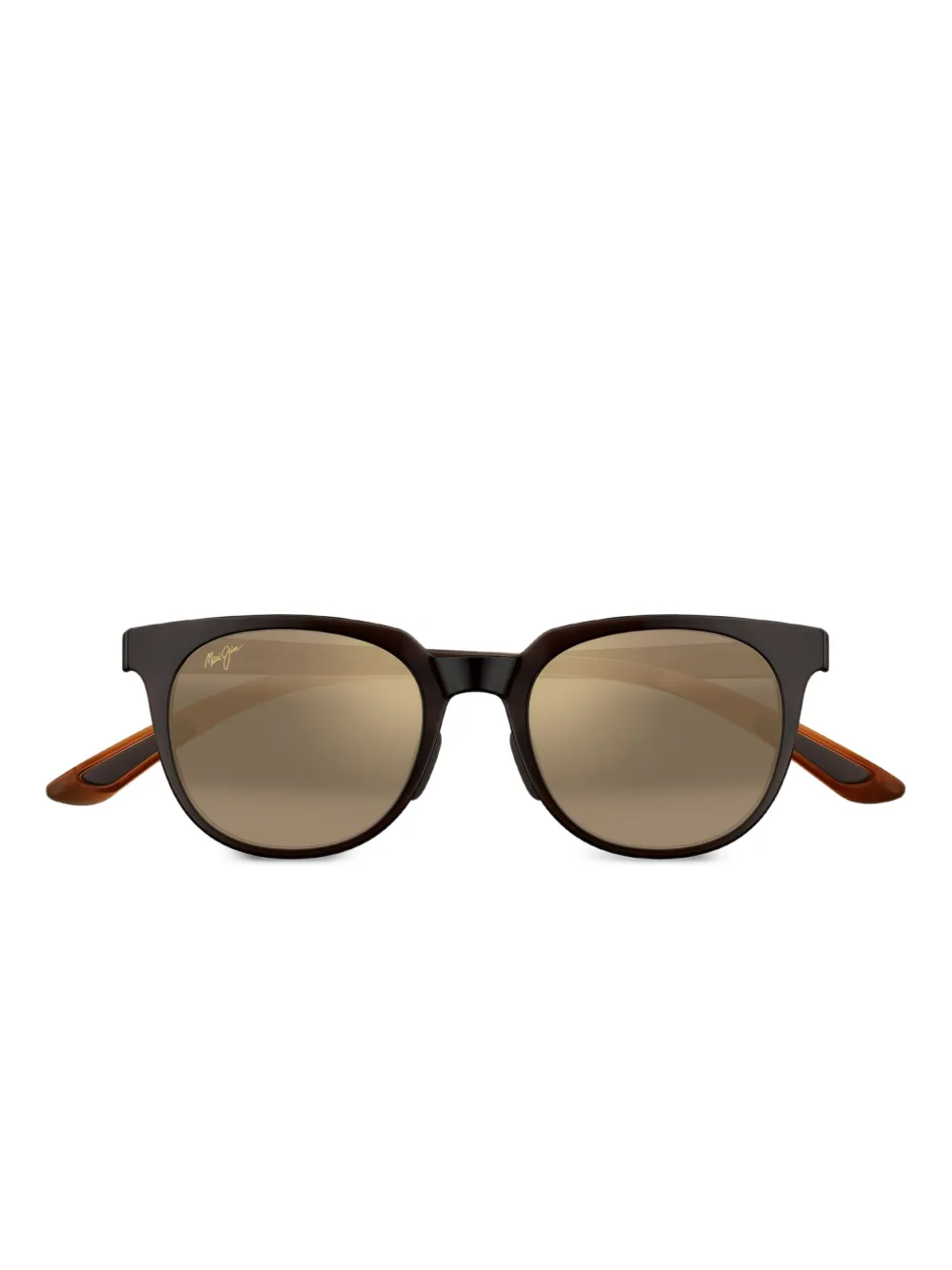 Maui Jim round gradient-temples sunglasses | Brown | Image 1