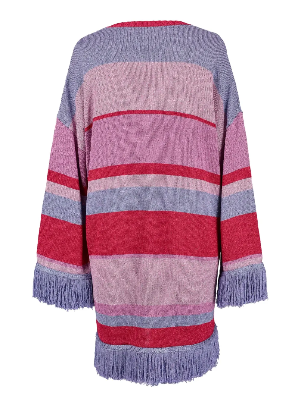 Vintage striped fringed blouse | Image 2