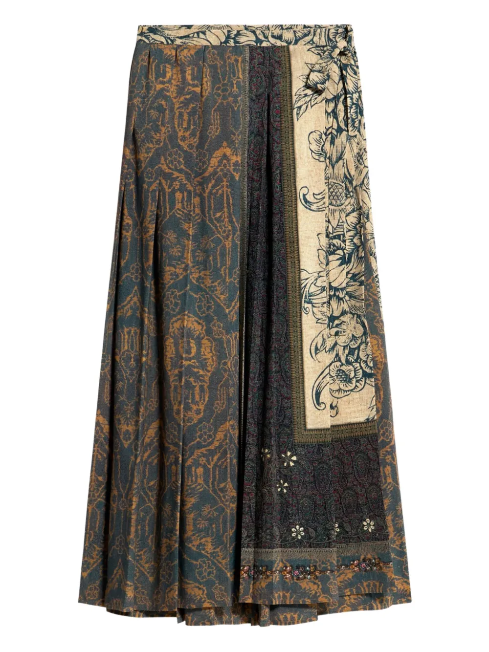 Pierre-louis Mascia Dylan Maxi Pleated Skirt