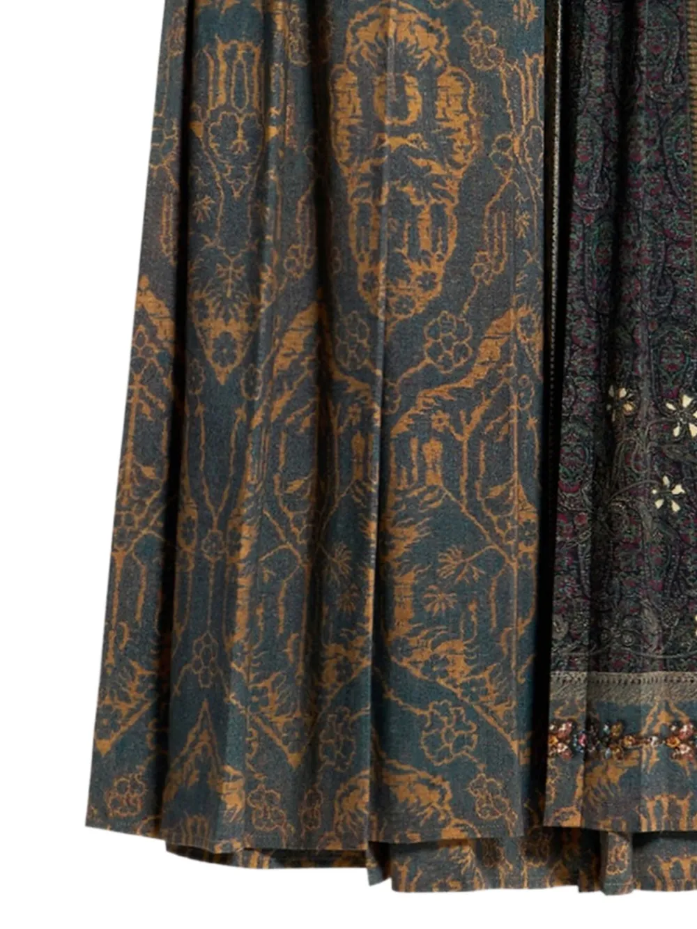 Pierre-Louis Mascia Dylan maxi pleated skirt Grijs