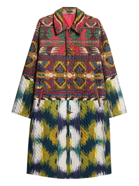 Pierre-Louis Mascia patterned quilted coat
