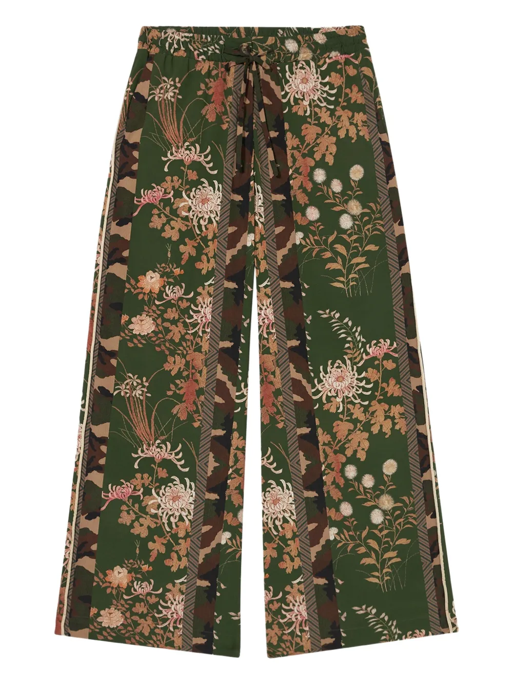 Pierre-Louis Mascia Adanastr floral-print trousers Groen