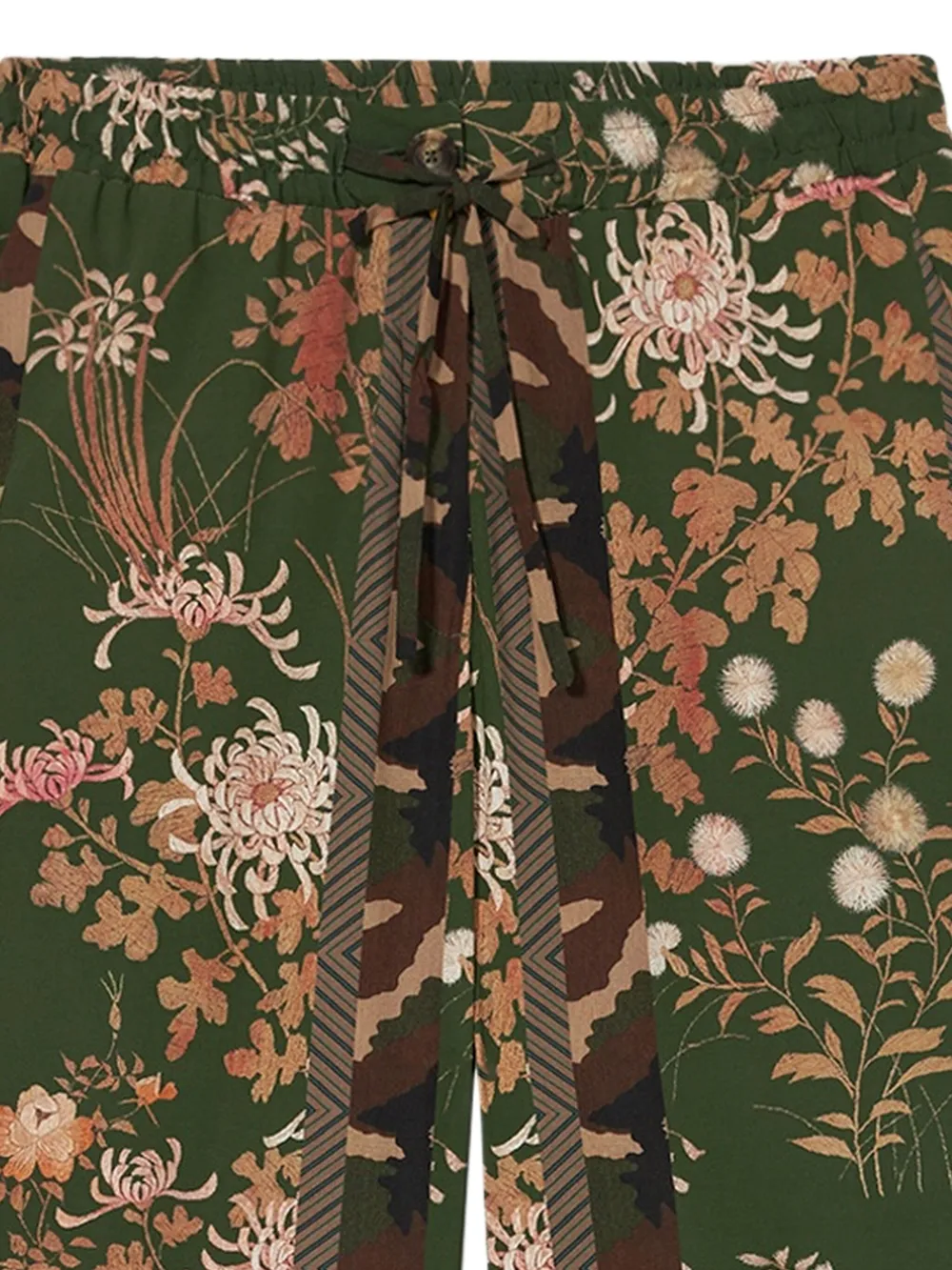Pierre-Louis Mascia Adanastr floral-print trousers Groen
