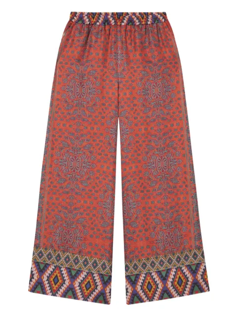 Pierre-Louis Mascia paisley-print patterned trousers