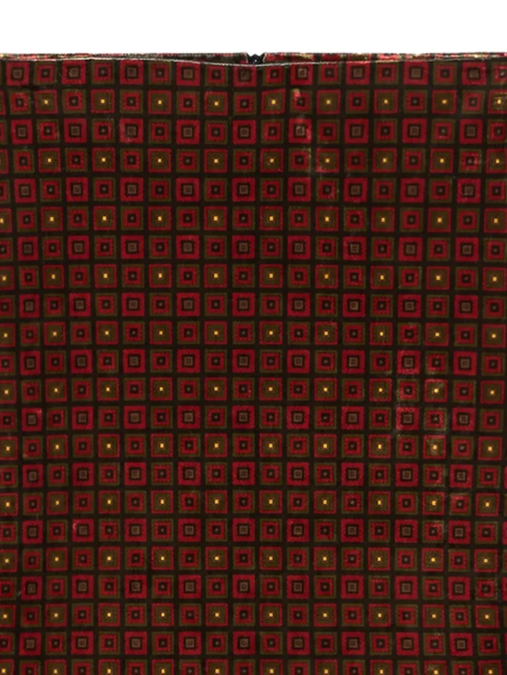 Pierre-Louis Mascia geometric-pattern midi skirt Rood
