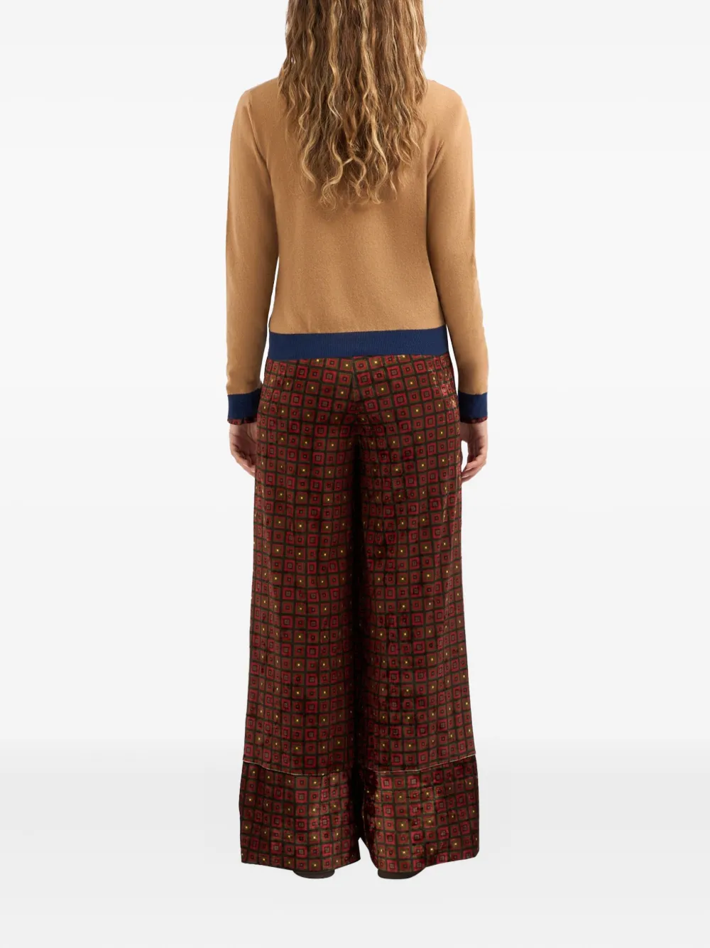 Pierre-Louis Mascia Vest met colourblocking Rood