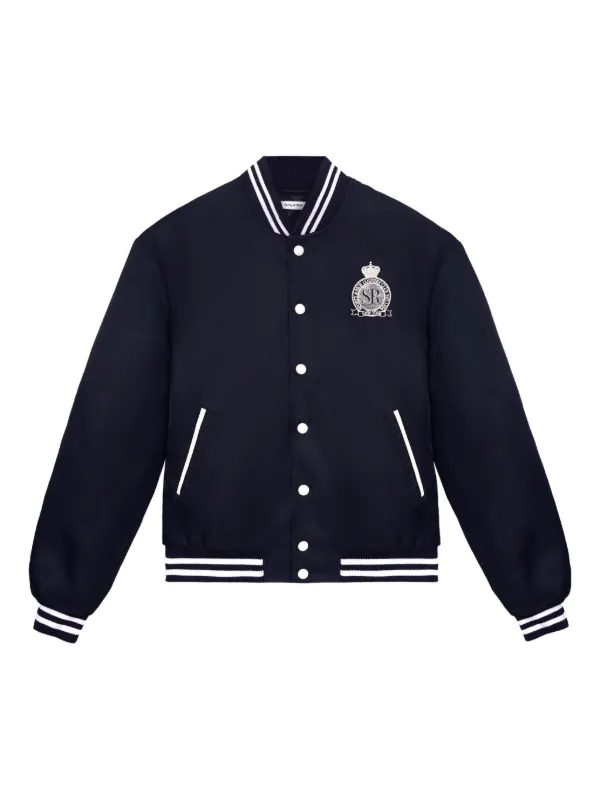 Sporty & Rich Royal Club ボンバージャケット | ブルー | FARFETCH JP