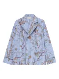 Pierre-Louis Mascia KAMI striped jacket - Blue