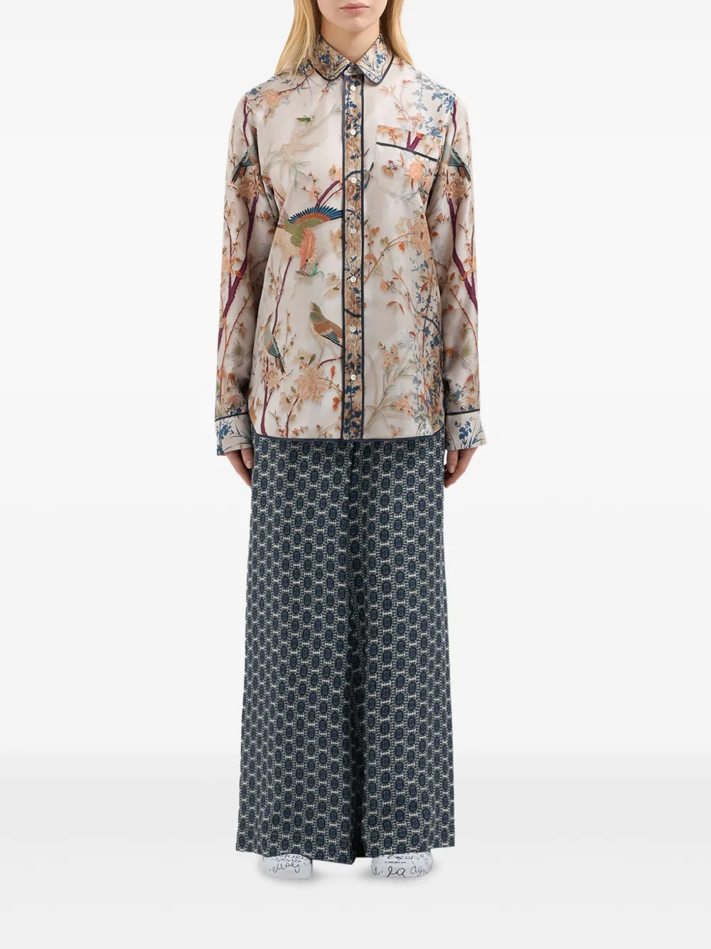 Pierre-Louis Mascia Aloe blouse Beige