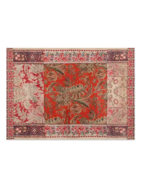 Pierre-Louis Mascia patchwork floral-print scarf