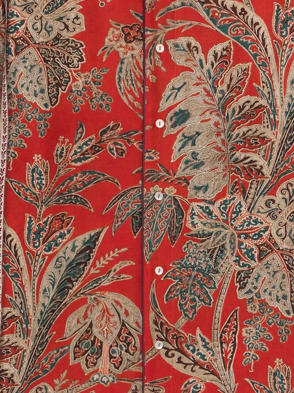 Pierre-Louis Mascia Blouse met paisley-print Rood