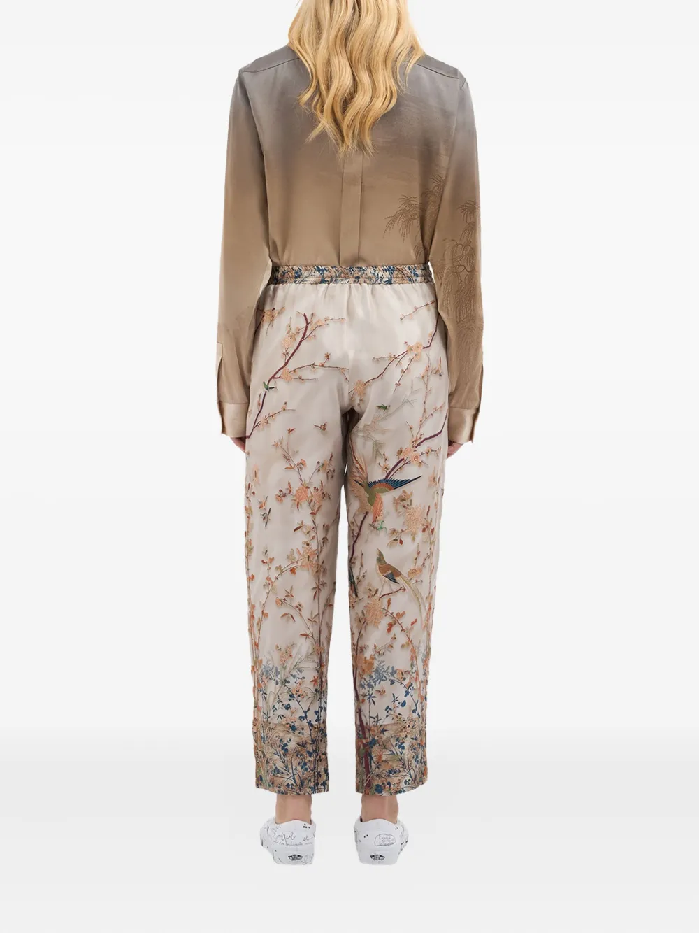 Pierre-Louis Mascia Aloe broek Beige