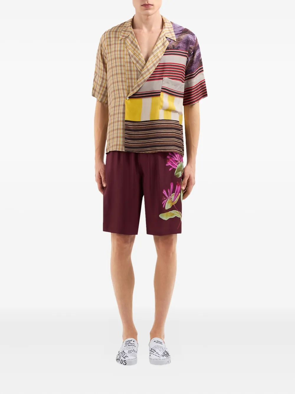 Pierre-Louis Mascia Rok met elastische taille Rood