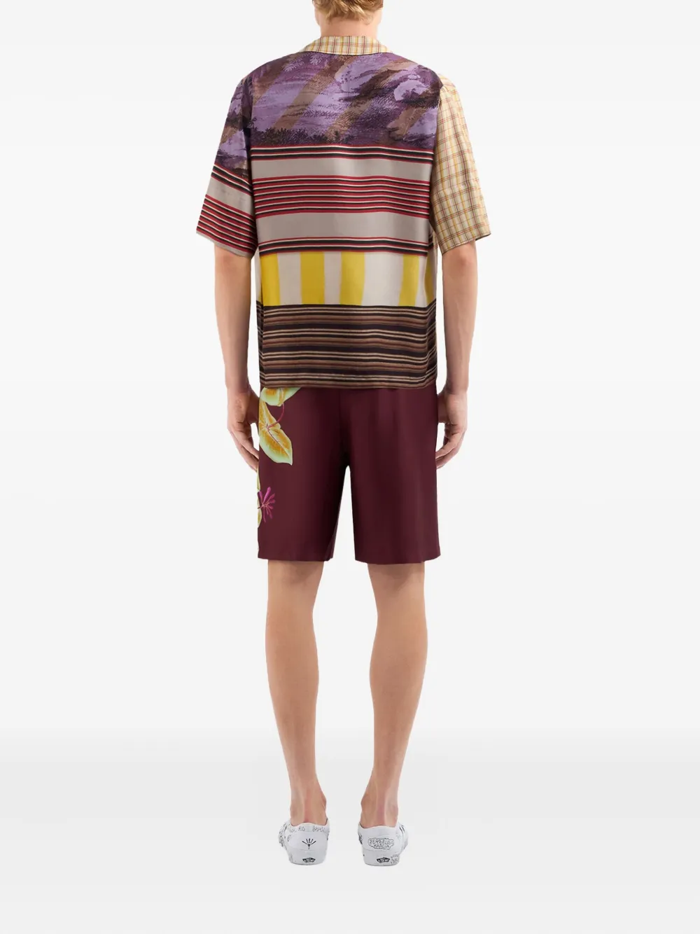 Pierre-Louis Mascia Rok met elastische taille Rood