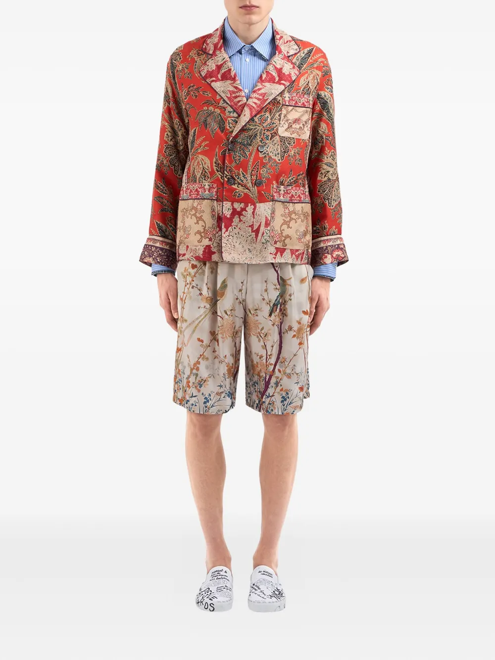 Pierre-Louis Mascia ALOE blazer met dubbele rij knopen Rood