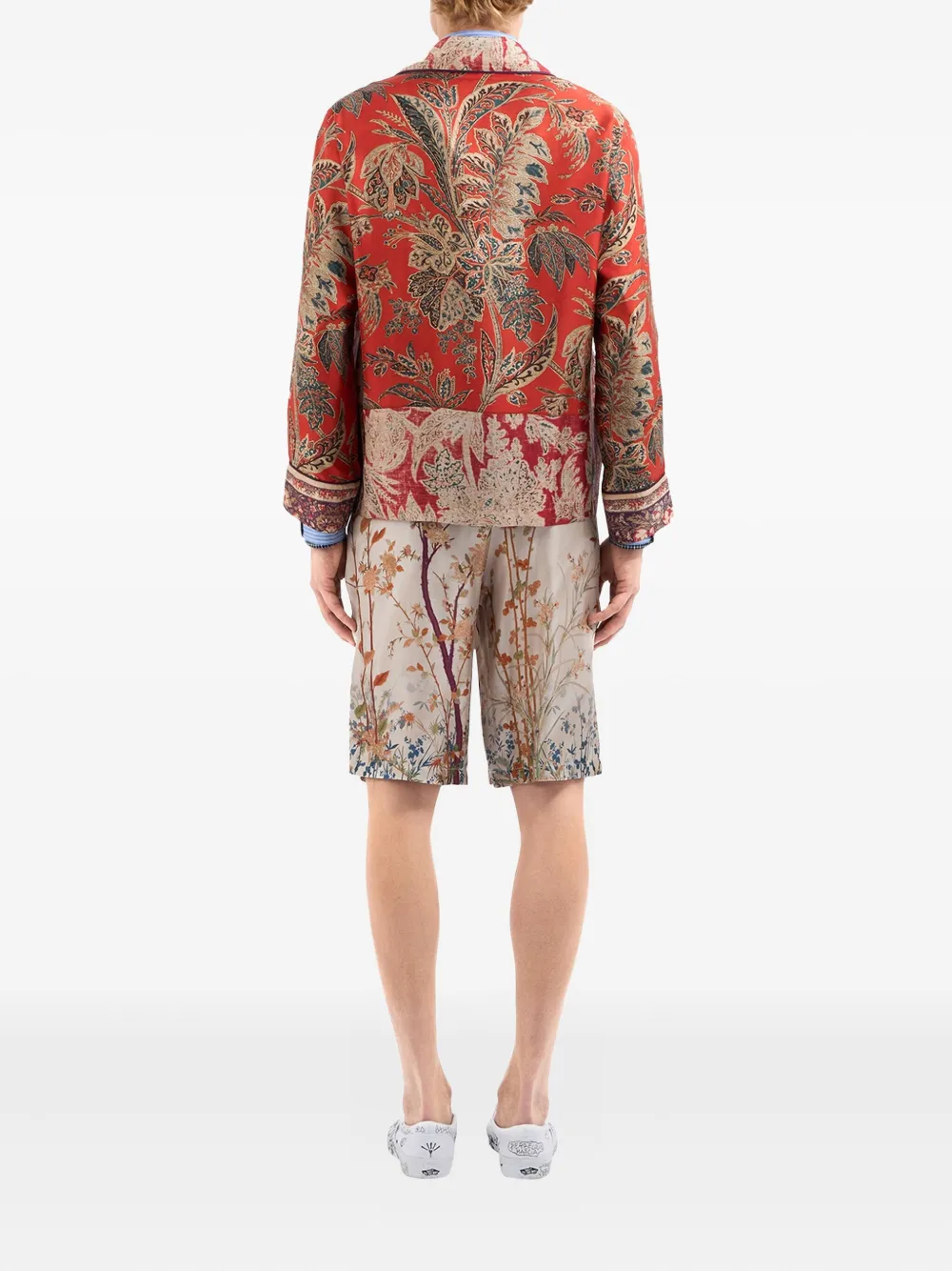 Pierre-Louis Mascia ALOE blazer met dubbele rij knopen Rood