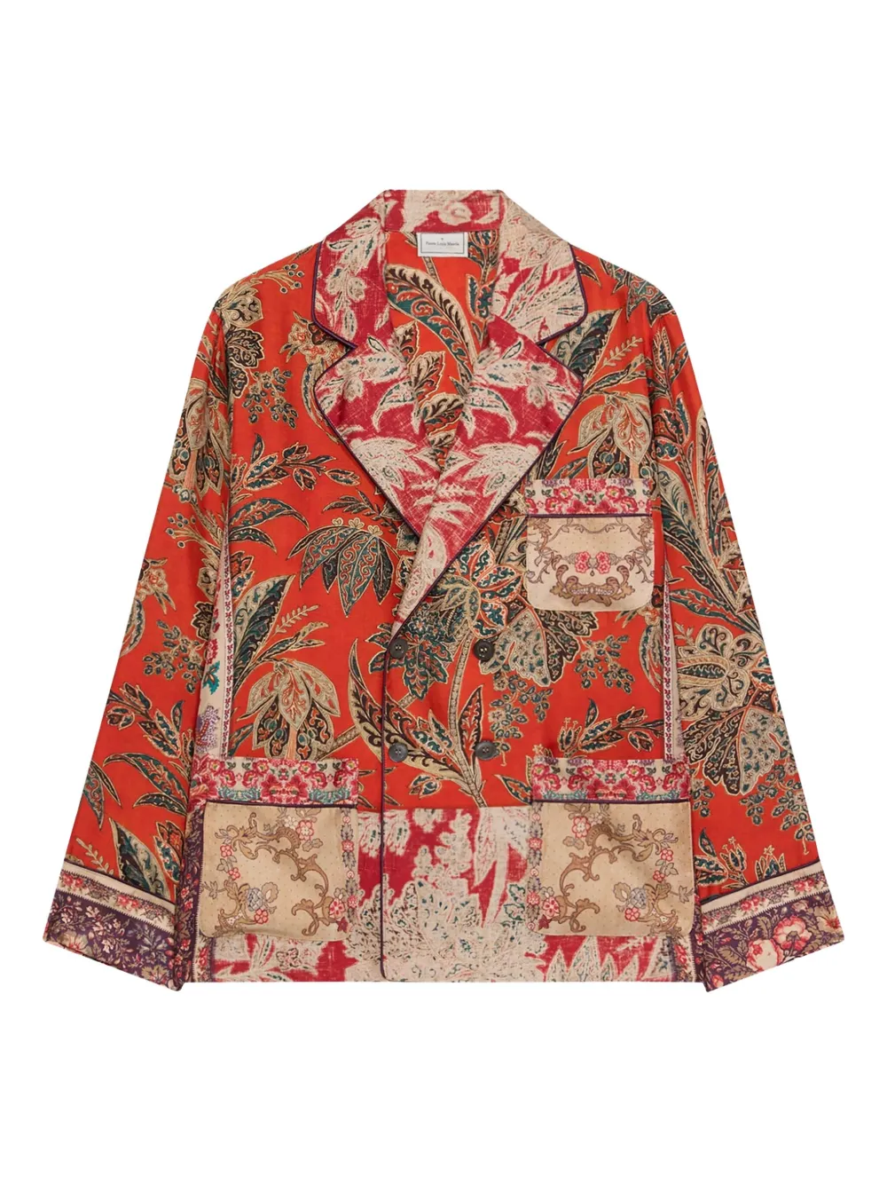 Pierre-Louis Mascia ALOE blazer met dubbele rij knopen Rood