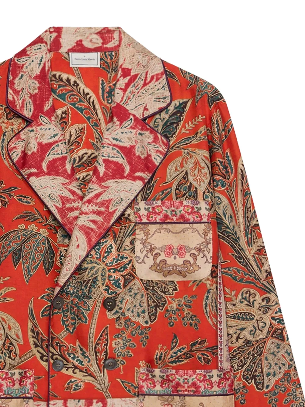Pierre-Louis Mascia ALOE blazer met dubbele rij knopen Rood
