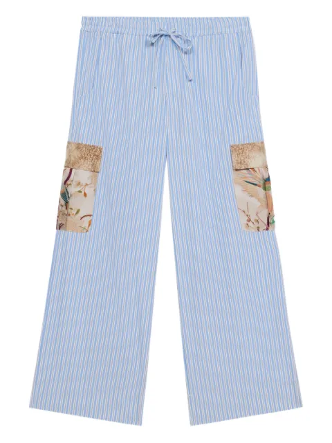 Pierre-Louis Mascia striped patch-pocket trousers
